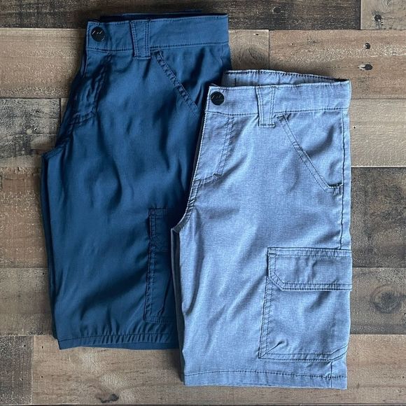 Wrangler Boys Lot of 2 Wrangler Outdoor Cargo Shorts Size 8H Husky - Picture 2 of 16